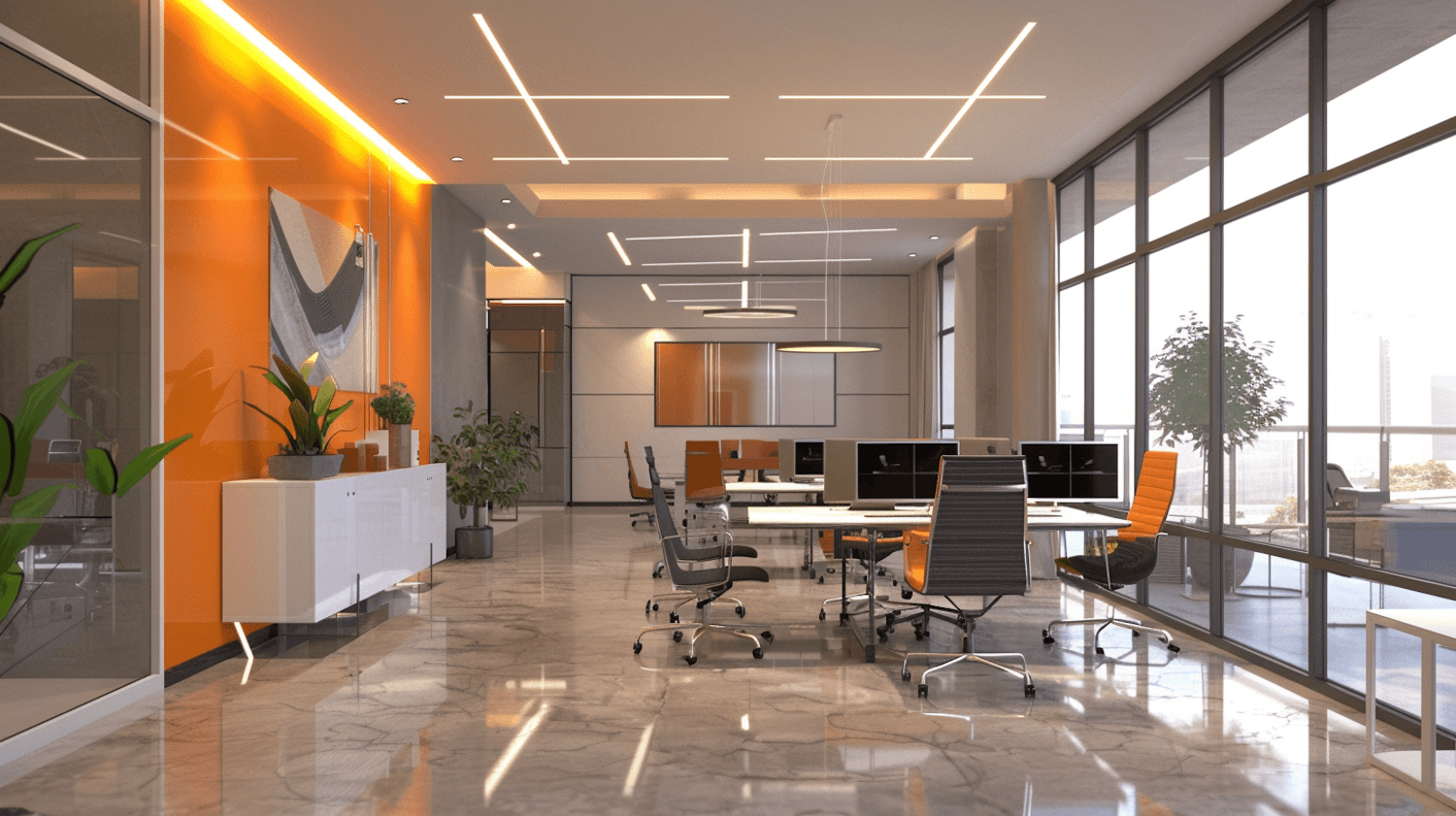 Empty office